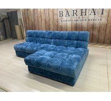 Угловой диван Эго с оттоманкой от мебельной фабрики Бархат
