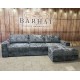 Угловой диван Берг с оттоманкой от мебельной фабрики Бархат
