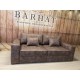 Прямой диван Мэдисон  с доп. секцией от мебельной фабрики Бархат