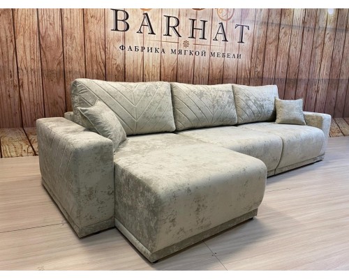 Угловой диван Фиджи с оттоманкой от мебельной фабрики Бархат