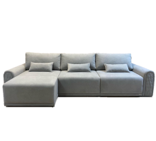 Угловой диван Флоренс с оттоманкой от мебельной фабрики Бархат