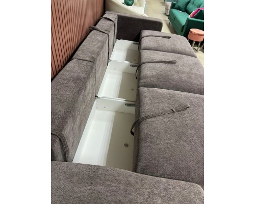 Прямой диван Лайн три секции от мебельной фабрики Бархат