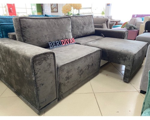 Прямой диван Остин  с доп. секцией от мебельной фабрики Бархат