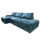 Угловой диван Асти с оттоманкой от мебельной фабрики Бархат
