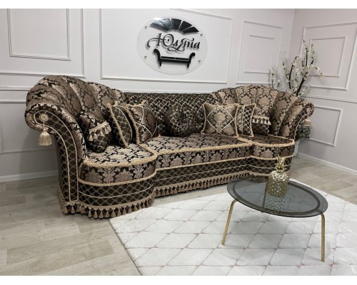 Прямой диван Грация-м от мебельной фабрики Юляна