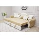 Угловой диван Венеция-3 с оттоманкой от мебельной фабрики Юляна