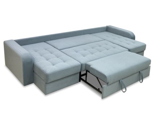 Угловой диван Фарго с оттоманкой от мебельной фабрики Миндаль