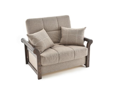 Прямой диван Лиссабон-Wood кресло от мебельной фабрики ДМФ Аврора