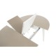 Стол в стиле модерн Ривьера Круг от фабрики ДМФ Аврора с раскладным механизмом