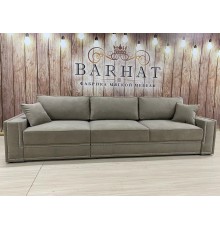 Прямой диван Берг  с доп. секцией от мебельной фабрики Бархат