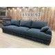 Прямой диван Дрим  с доп. секцией от мебельной фабрики Бархат