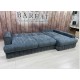 Угловой диван Дрим с оттоманкой от мебельной фабрики Бархат