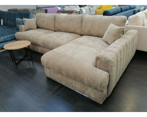 Угловой диван Дрим с оттоманкой от мебельной фабрики Бархат