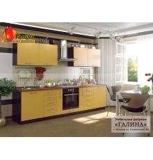 Набор кухонной мебели КП-42-2294, пластиковые фасады, длина 300, от фабрики Галина