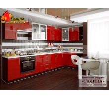 Набор кухонной мебели КП-70-2321, пластиковые фасады, длина 350, от фабрики Галина