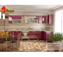 Набор кухонной мебели КП-12-2264, пластиковые фасады, длина 350, от фабрики Галина