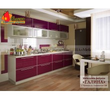 Набор кухонной мебели КП-100-2351, пластиковые фасады, длина 300, от фабрики Галина
