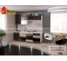 Набор кухонной мебели КП-27-2279, пластиковые фасады, длина 240, от фабрики Галина