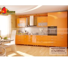 Набор кухонной мебели КП-18-2270, пластиковые фасады, длина 370, от фабрики Галина