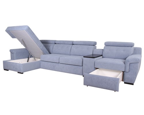 Угловой диван Версаль с креслом от мебельной фабрики Краков