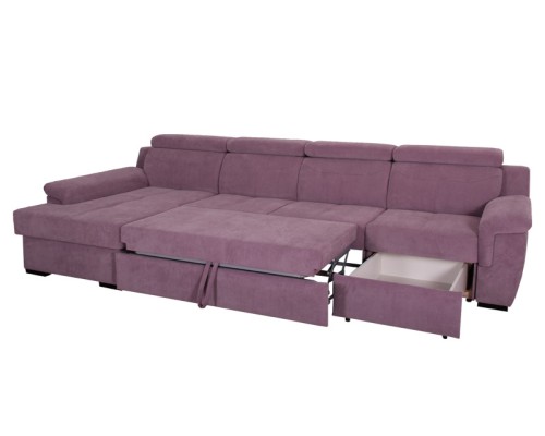 Угловой диван Версаль с оттоманкой и доп. модулем от мебельной фабрики Краков