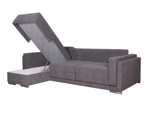 Угловой диван Люкс-2 с оттоманкой от мебельной фабрики Краков