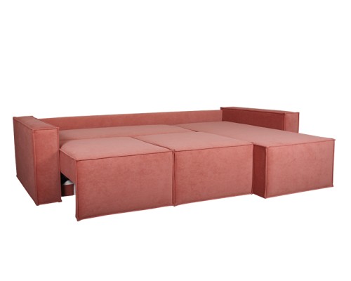 Угловой диван Люкс-3 с оттоманкой от мебельной фабрики Краков