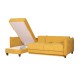 Угловой диван Люкс с оттоманкой от мебельной фабрики Краков